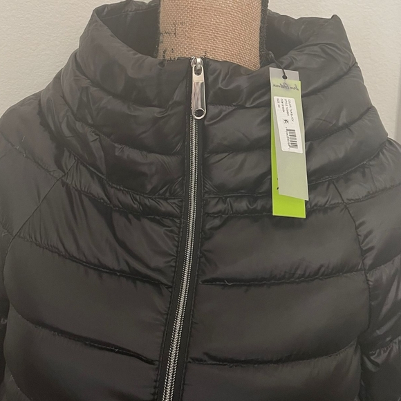 NWT! BLACK SAM EDELMAN PUFFER JACKET SIZE: XS - Picture 12 of 12